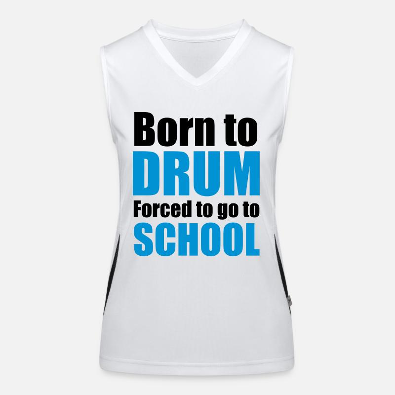 drums Women's Functional Contrast Tank Top