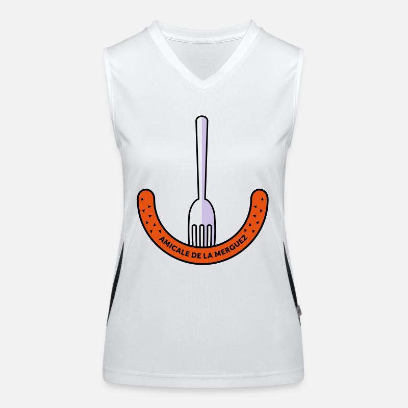 Amicale de la Merguez Women's Functional Contrast Tank Top