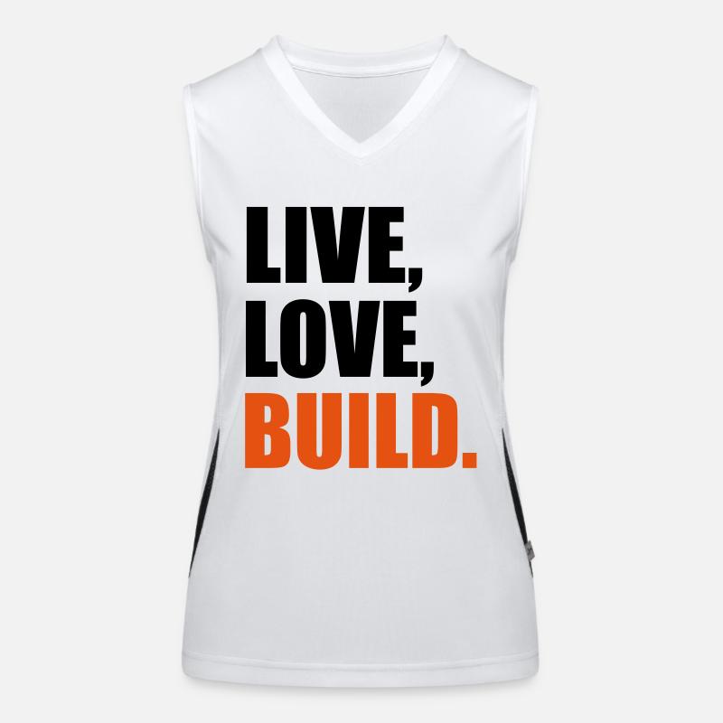 Construction Women's Functional Contrast Tank Top