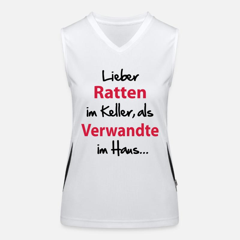 relative Women's Functional Contrast Tank Top