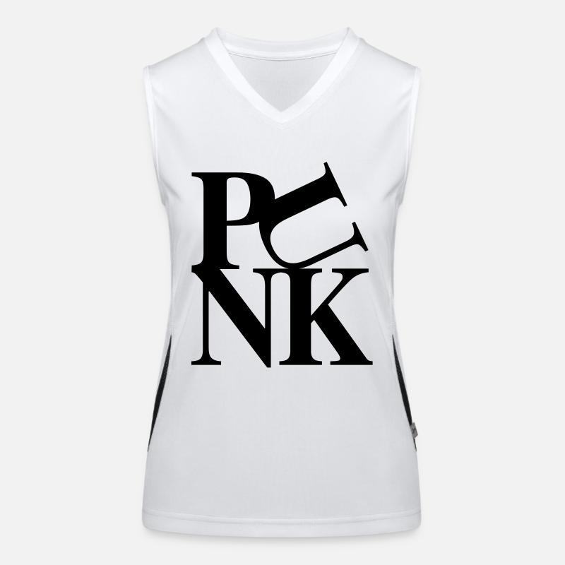 Punk Women's Functional Contrast Tank Top
