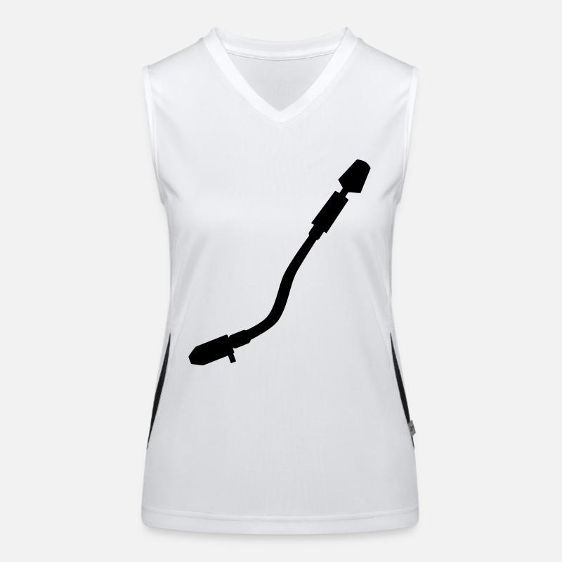 Turntable Funktionelles Kontrast-Tank Top für Frauen