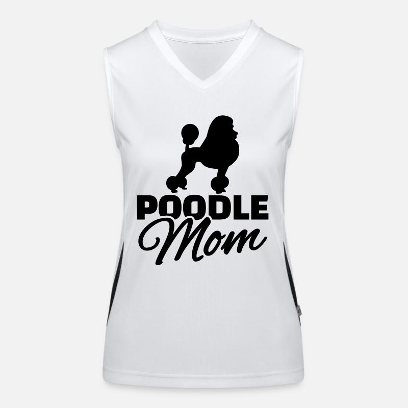 Pudel Funktionelles Kontrast-Tank Top für Frauen