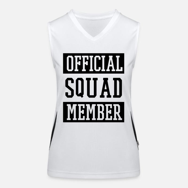 Squad Member Funktionelles Kontrast-Tank Top für Frauen