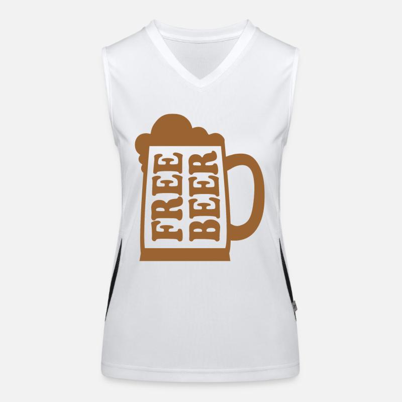 Free beer Women's Functional Contrast Tank Top