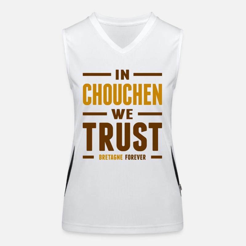 In Chouchen we trust - Bretagne Débardeur respirant contrasté Femme