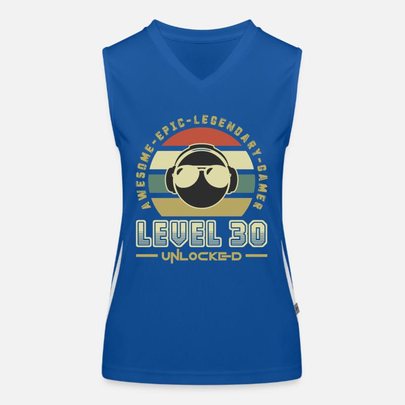 Level 30 Débardeur respirant contrasté Femme