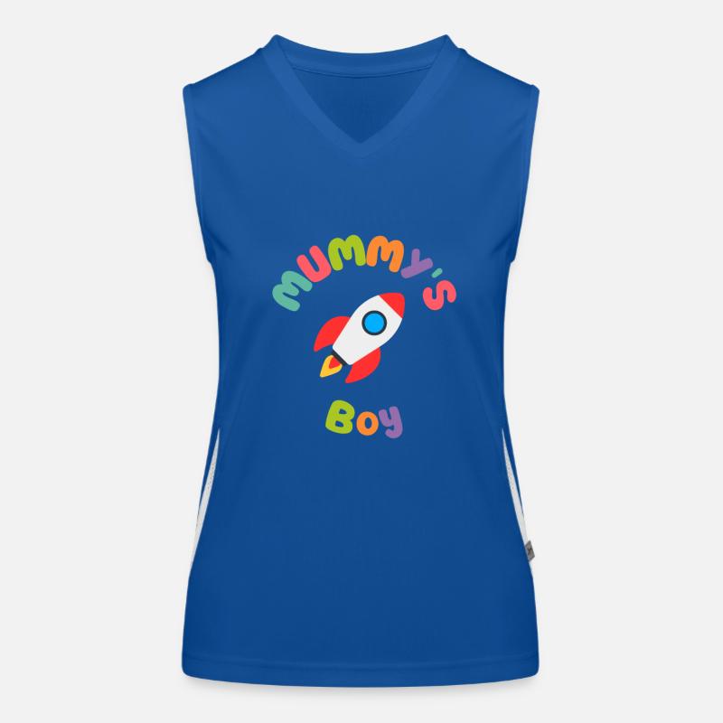 Mummys Boy Rocket Women's Functional Contrast Tank Top