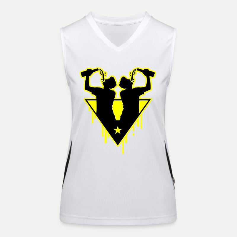 Drinker Team Bottle Women's Functional Contrast Tank Top