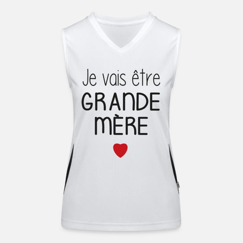 Ich werde eine großartige Mutter sein - Herz Funktionelles Kontrast-Tank Top für Frauen