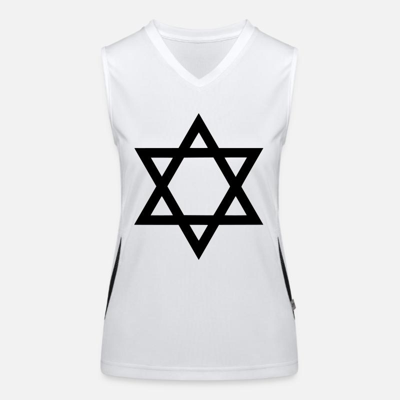 David Star Débardeur respirant contrasté Femme