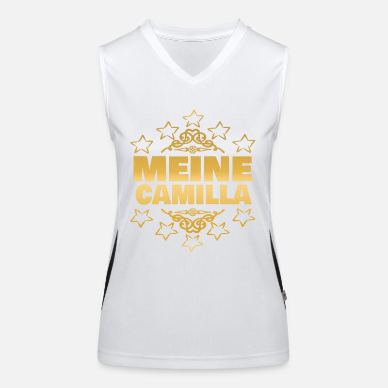 Mädchen Camilla Funktionelles Kontrast-Tank Top für Frauen