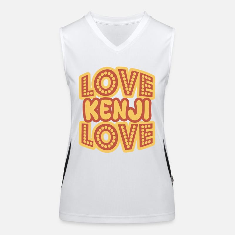 First name Kenji Women's Functional Contrast Tank Top