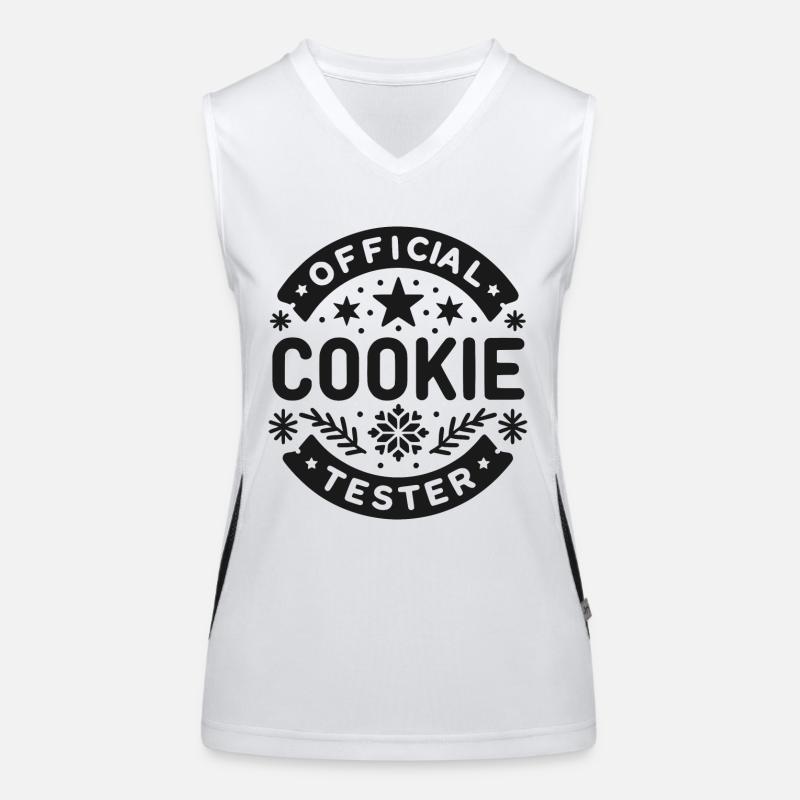 Offizieller Cookie-Tester Funktionelles Kontrast-Tank Top für Frauen