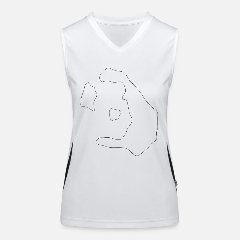 Santorini Funktionelles Kontrast-Tank Top für Frauen