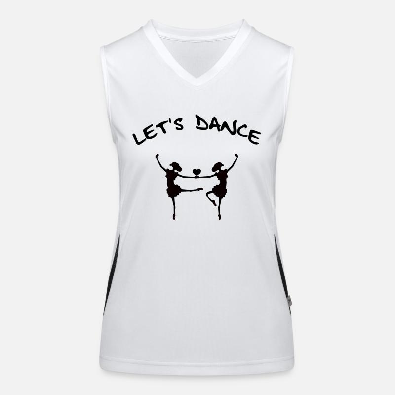 Dancing Dancing Dancing Women's Functional Contrast Tank Top