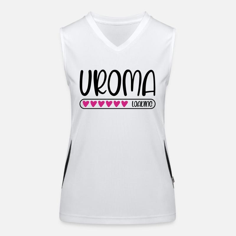 Uroma loading Funktionelles Kontrast-Tank Top für Frauen