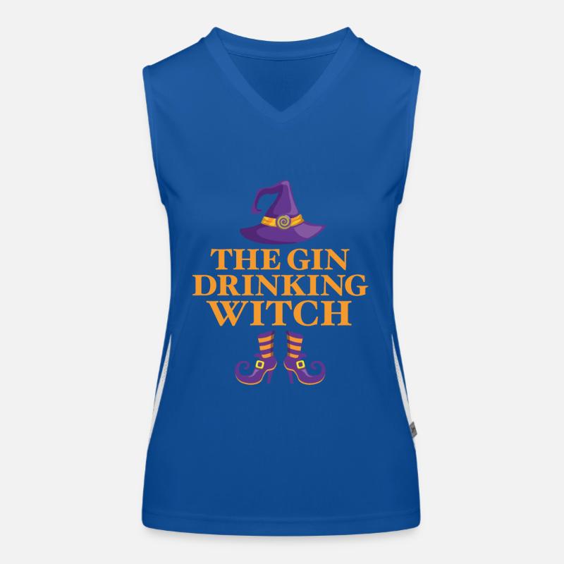 The Gin Drinking Witch Women's Functional Contrast Tank Top