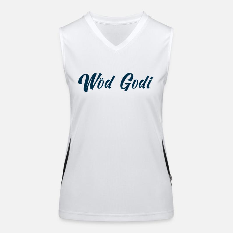 Wöd godi Funktionelles Kontrast-Tank Top für Frauen