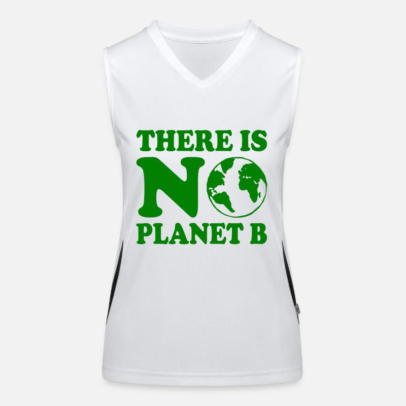 There is no planet b Débardeur respirant contrasté Femme