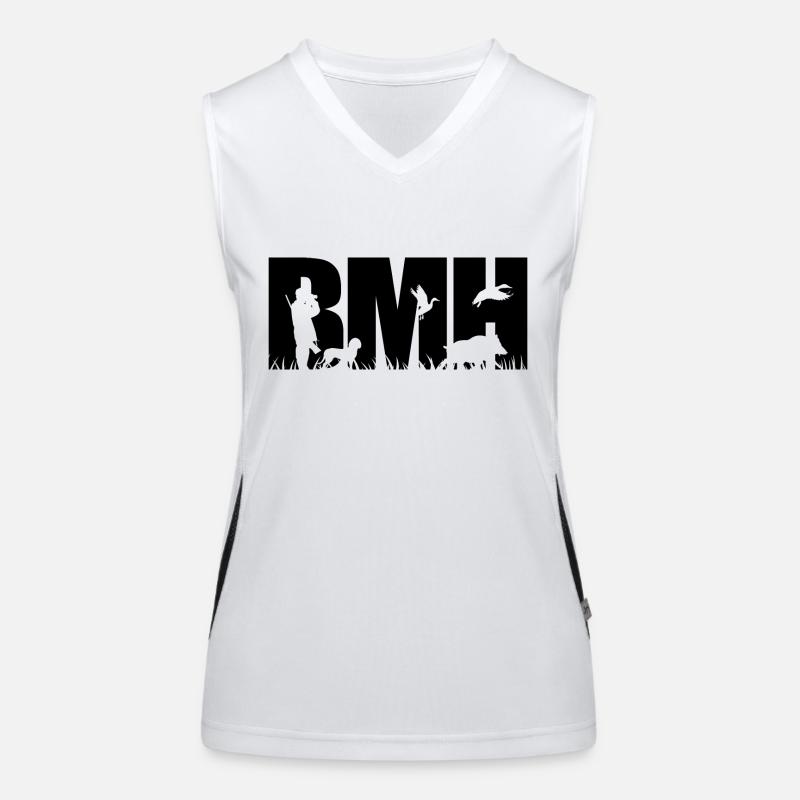 BMH BAVARIAN MOUNTAIN HOUND Jagdhunde Wilsigns Funktionelles Kontrast-Tank Top für Frauen