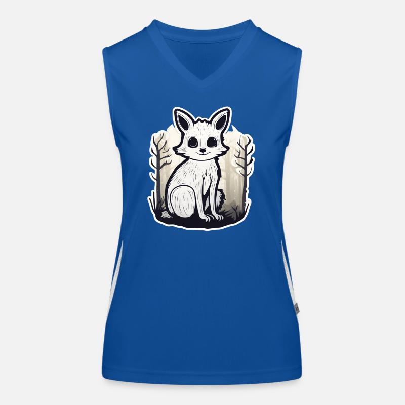 Foxes are Adorable, Mischievous and Charming Women's Functional Contrast Tank Top