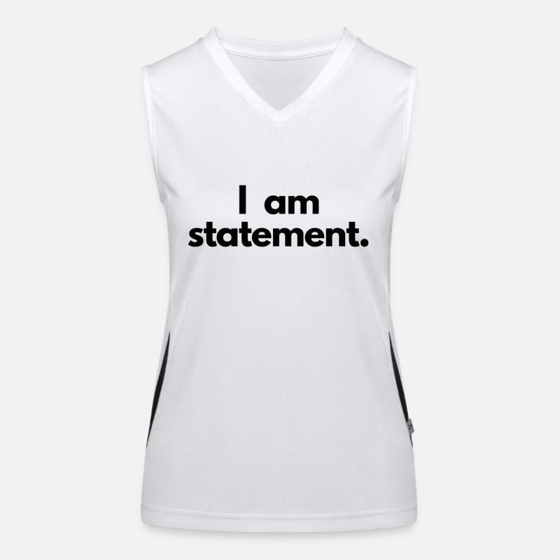 I am Statement Women's Functional Contrast Tank Top