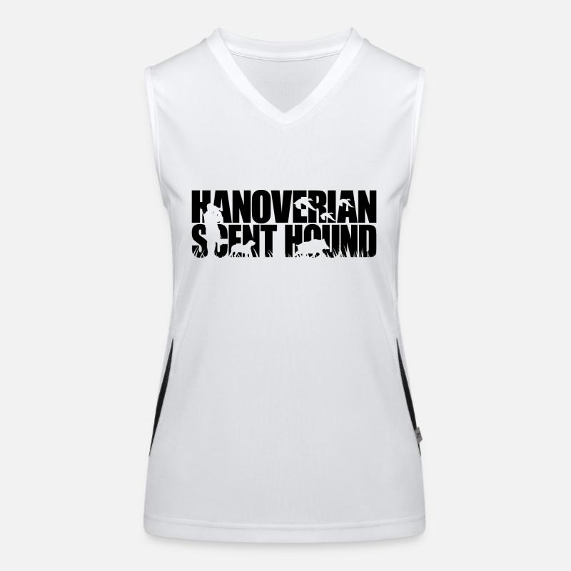 HANOVERIAN SCENT HOUND Jagdhunde Jagdhund Wilsigns Funktionelles Kontrast-Tank Top für Frauen