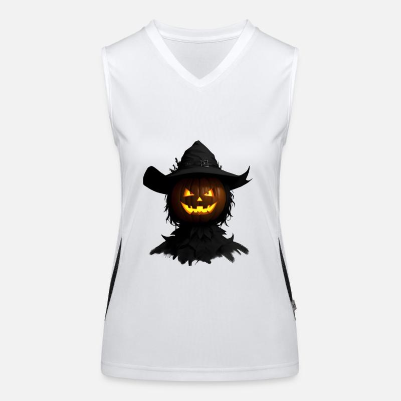 Jack-o-lantern Débardeur respirant contrasté Femme