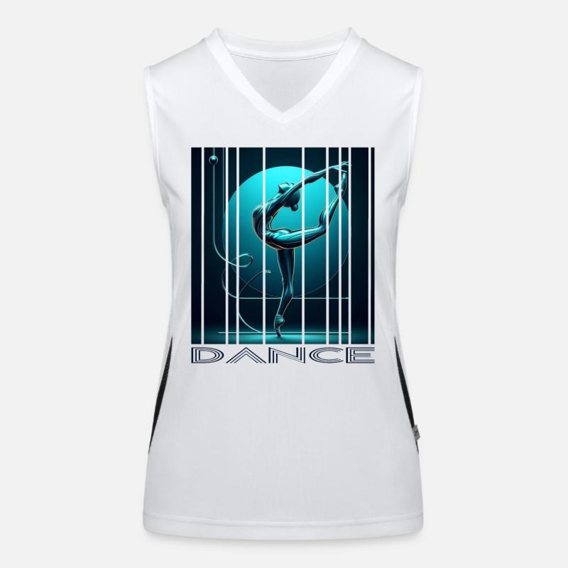 Danser Débardeur respirant contrasté Femme