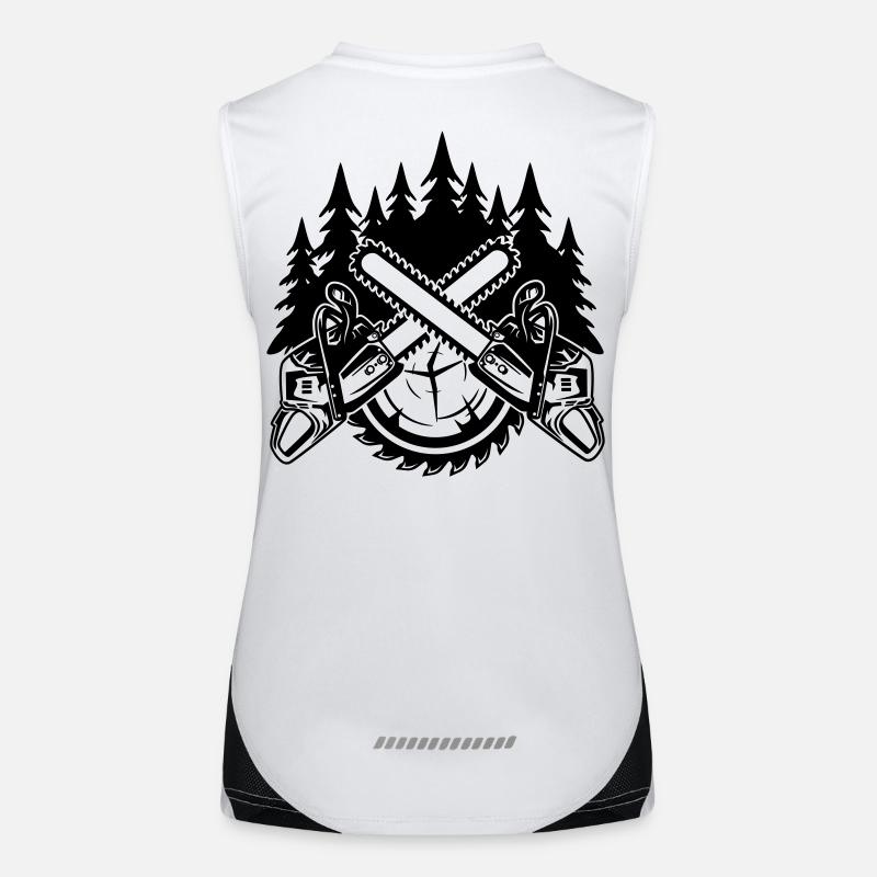 Chainsaws Women's Functional Contrast Tank Top
