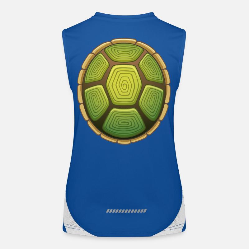 Ich bin langsam wie eine Schildkröte! Funktionelles Kontrast-Tank Top für Frauen