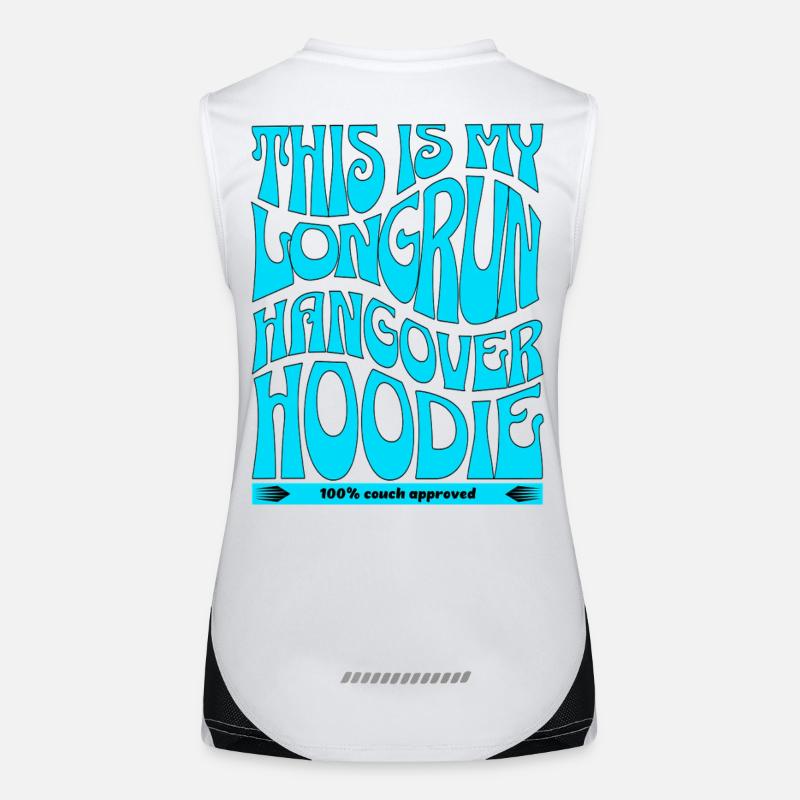 C’est mon sweat à capuche à longue gueule de bois. Approbation du canapé Débardeur respirant contrasté Femme