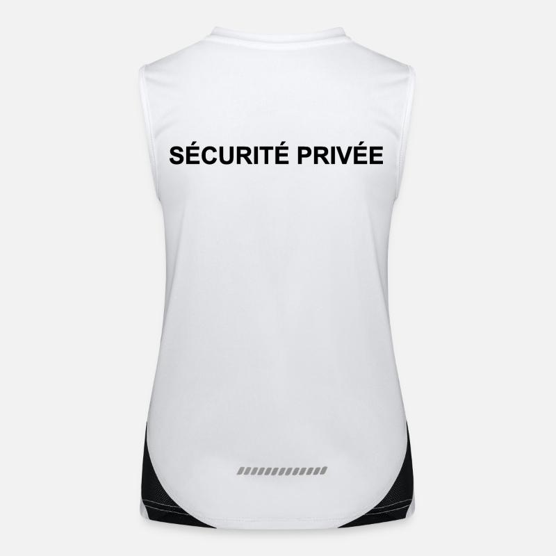 Private Security | Security guard Women's Functional Contrast Tank Top