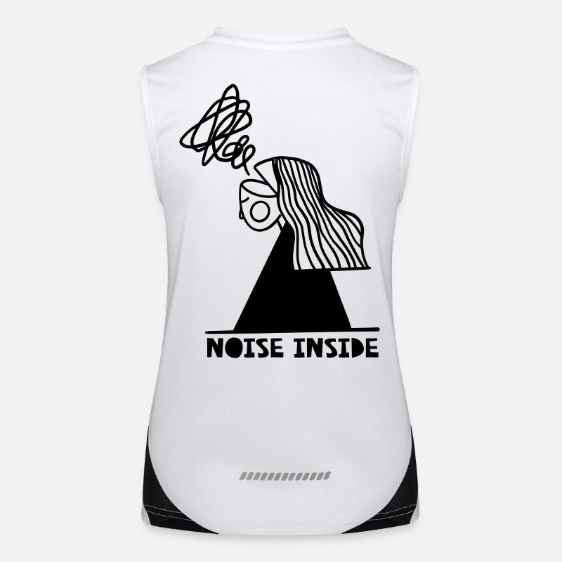 Noise Inside Women's Functional Contrast Tank Top