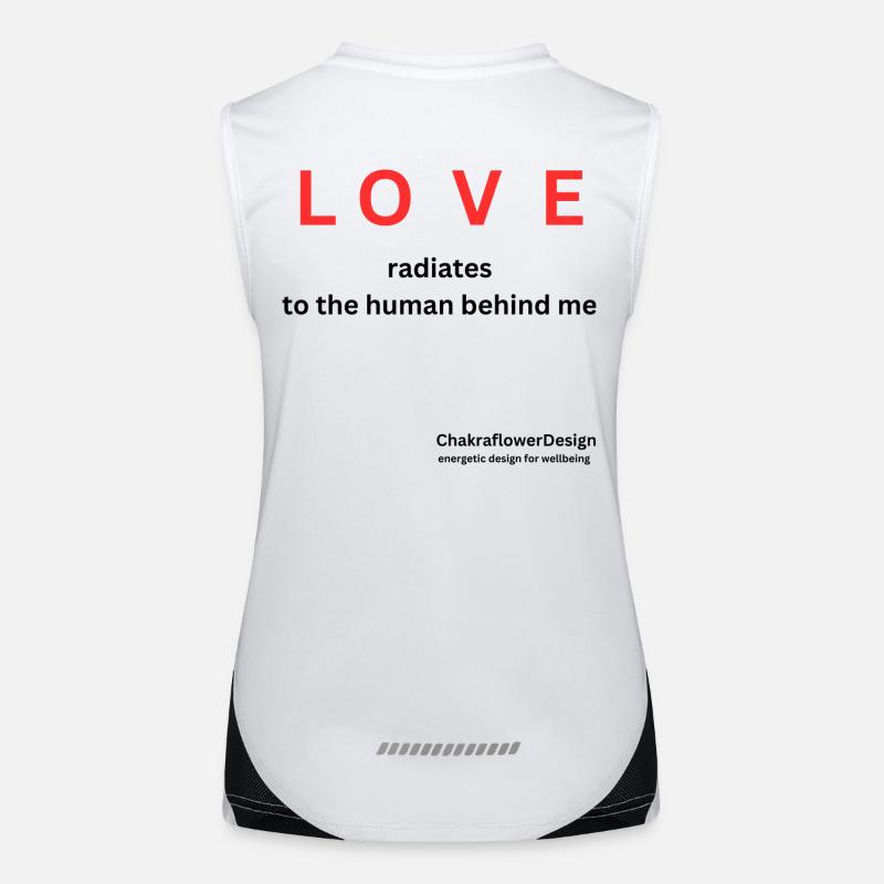 LOVE radiates Women's Functional Contrast Tank Top