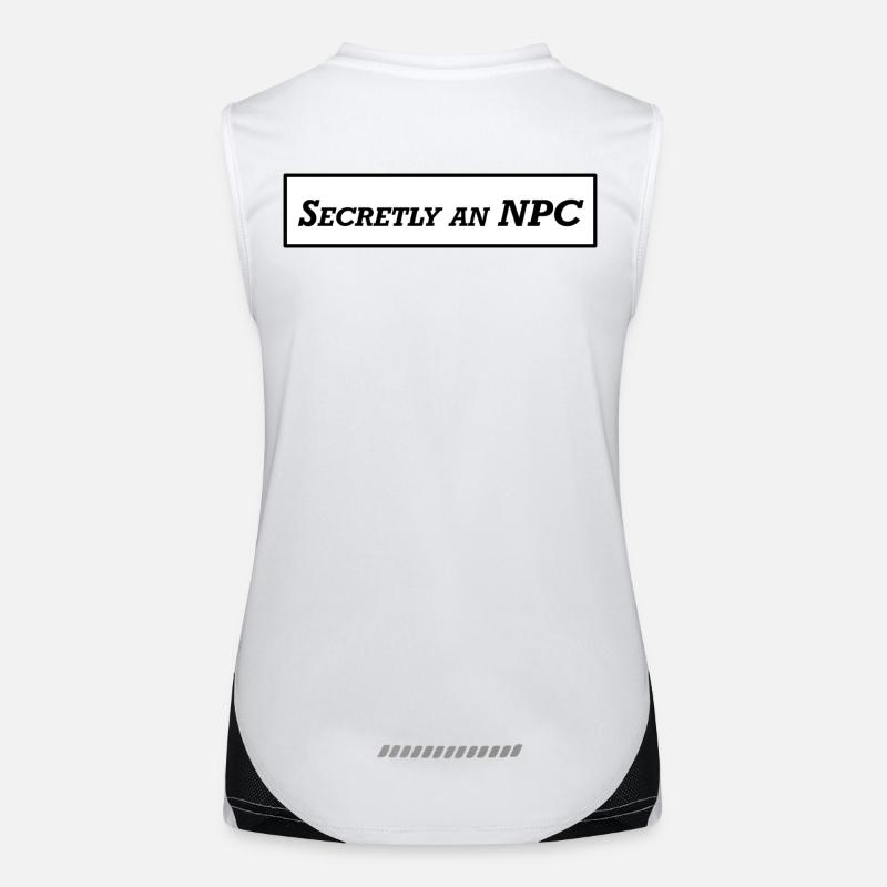 Heimlich ein NPC Funktionelles Kontrast-Tank Top für Frauen