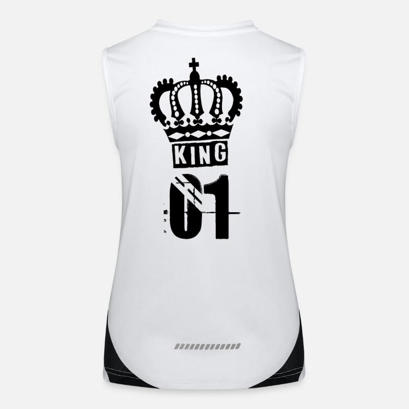 KING Women's Functional Contrast Tank Top