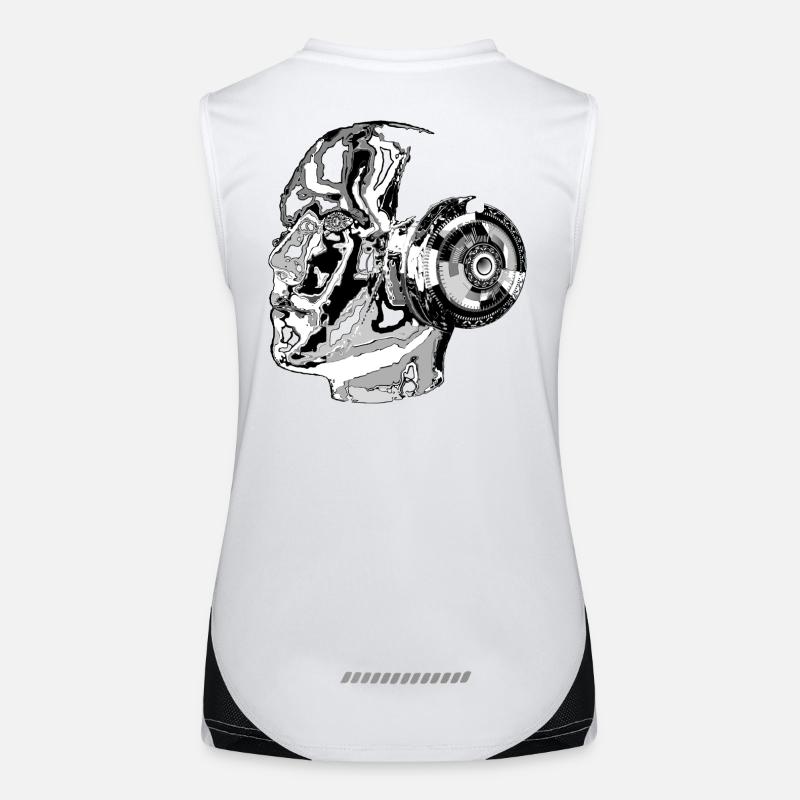 Artificial Intelligence A.I., Robots Women's Functional Contrast Tank Top