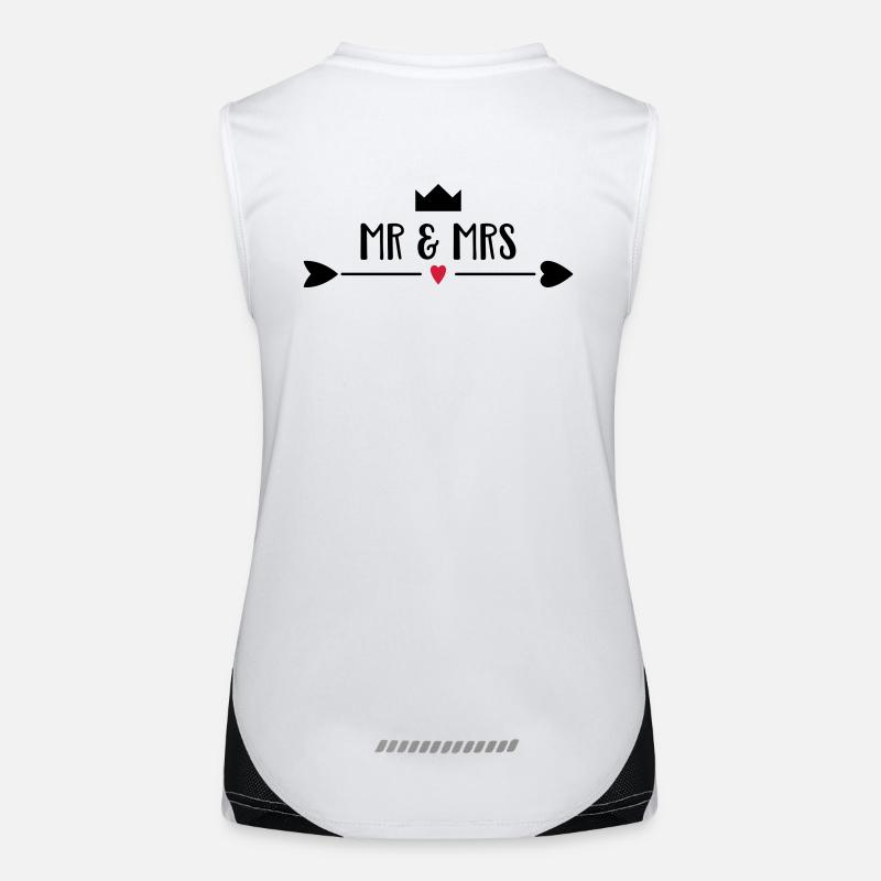 mariage Débardeur respirant contrasté Femme