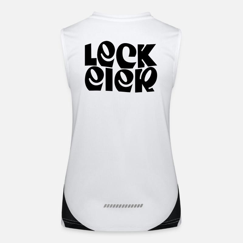 Lick Eggs Women's Functional Contrast Tank Top
