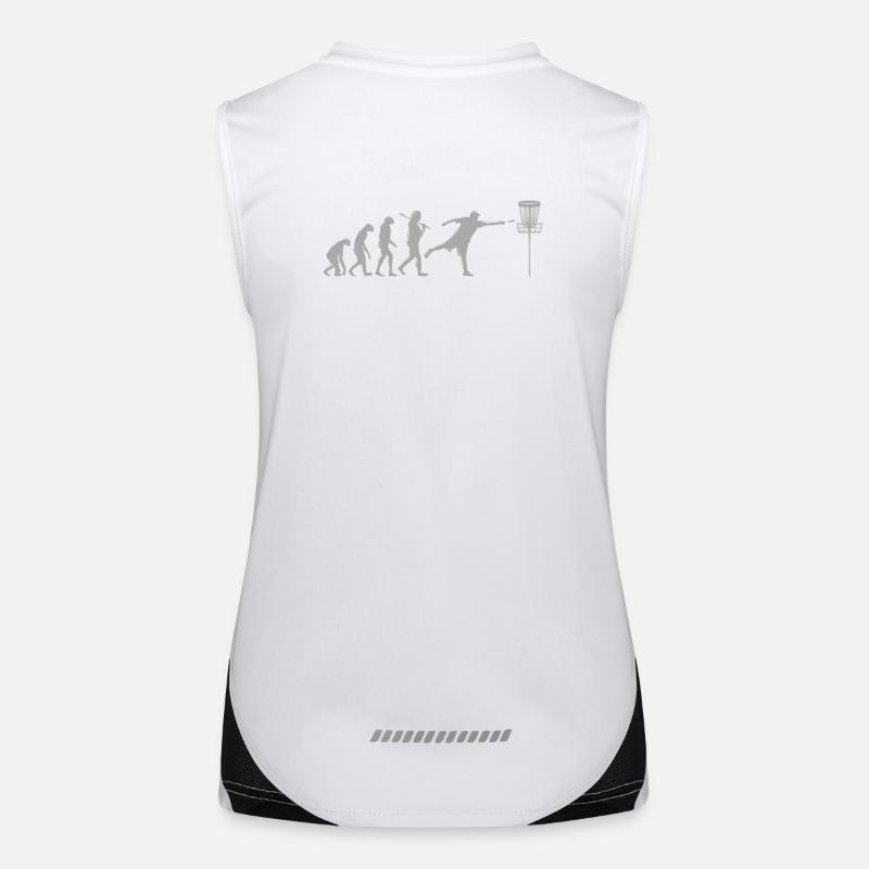 Disc Golf Evolution Débardeur respirant contrasté Femme