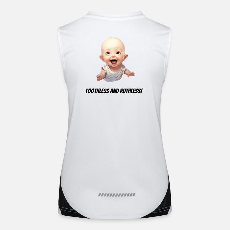 Toothless and ruthless! Women's Functional Contrast Tank Top