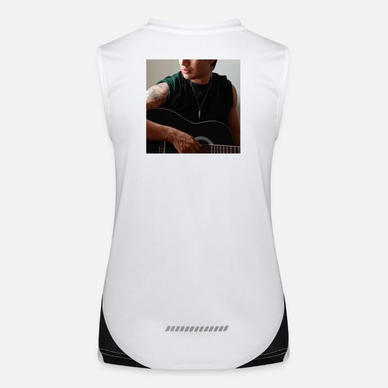 Studio Night Guitar Women's Functional Contrast Tank Top