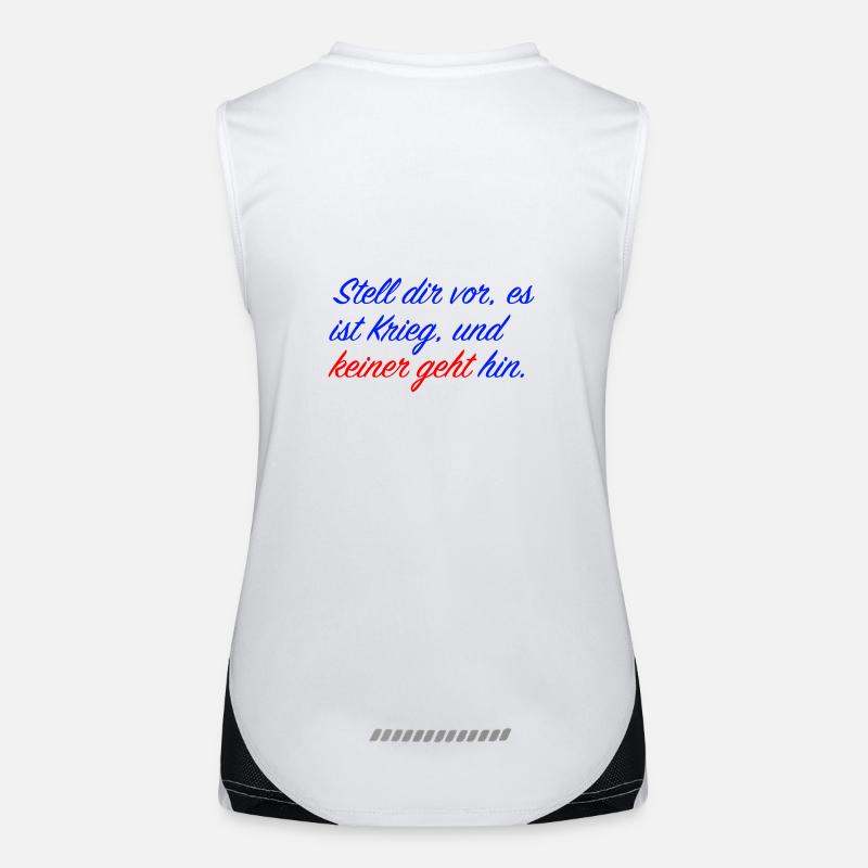 Stell dir vor Funktionelles Kontrast-Tank Top für Frauen