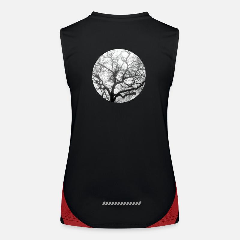 Fractal nature Women's Functional Contrast Tank Top