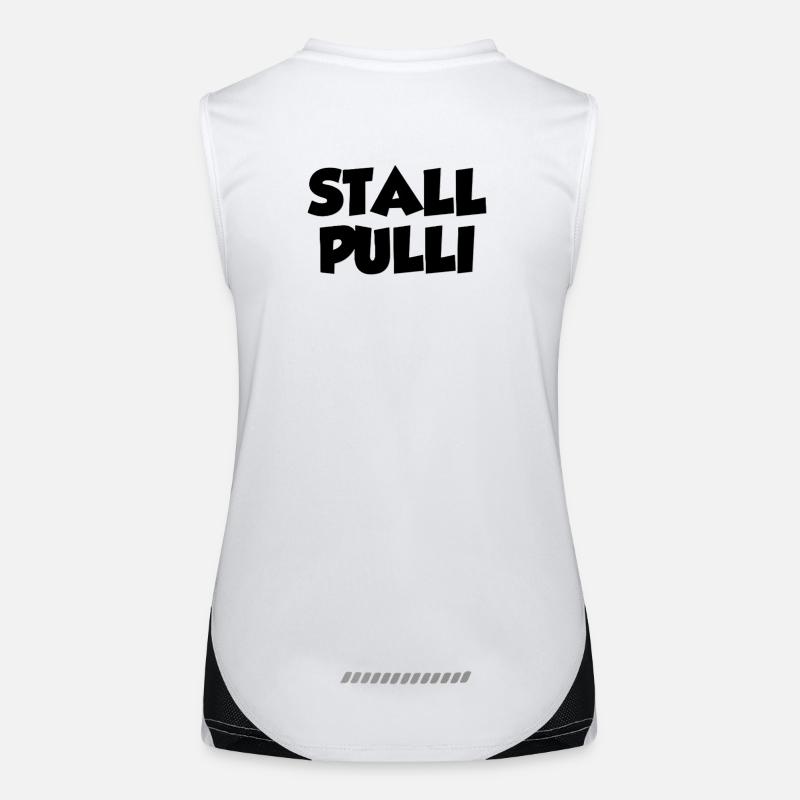 StallPulli Funktionelles Kontrast-Tank Top für Frauen