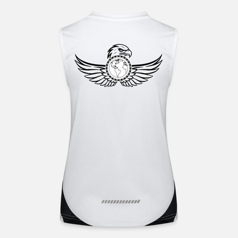 The Weld protected by an eagle Women's Functional Contrast Tank Top