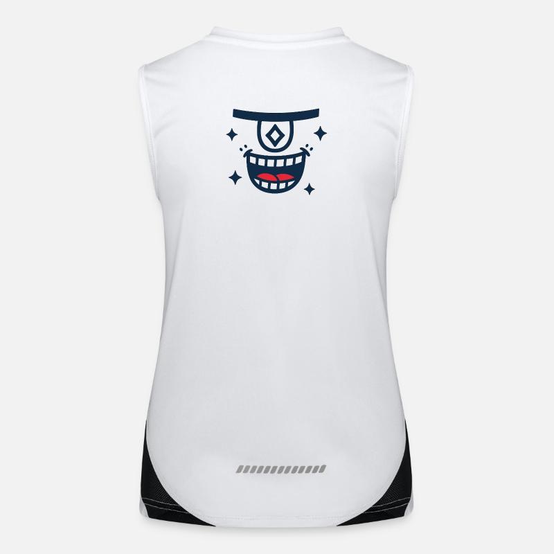 DEEPS DIAMONDS Débardeur respirant contrasté Femme