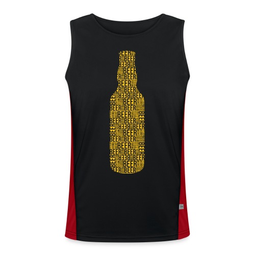 beer beer beer - Camiseta funcional de tirantes en contraste para hombre 